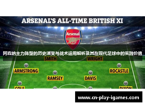 阿森纳主力阵型的历史演变与战术运用解析及其在现代足球中的实践价值
